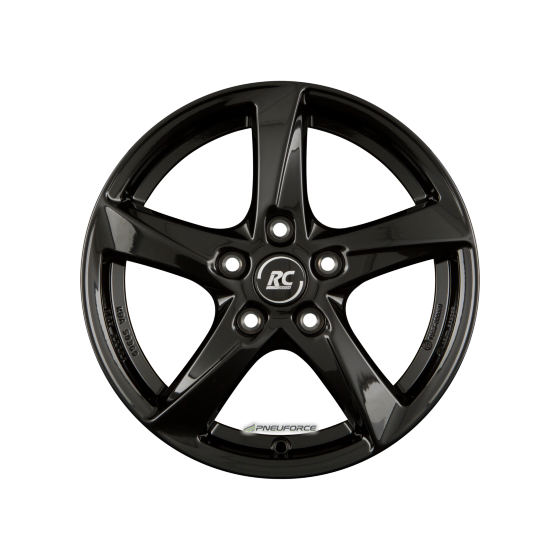 RC DESIGN - RC30 SCHWARZ GLANZ (SG) 5X14 LK:5/100 ET:38 ML:57,1